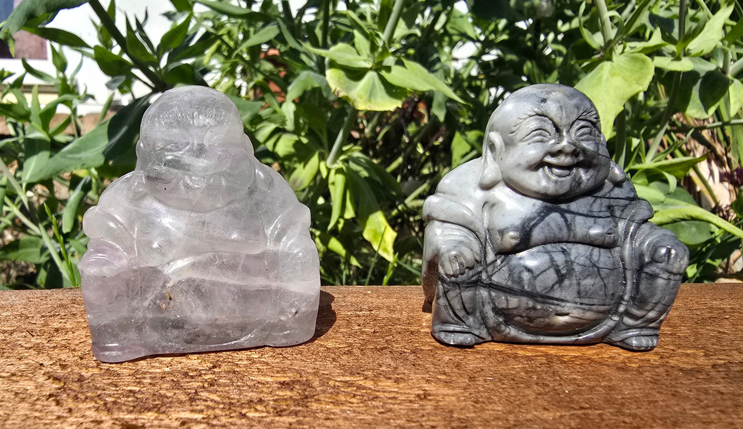 Crystal buddhas