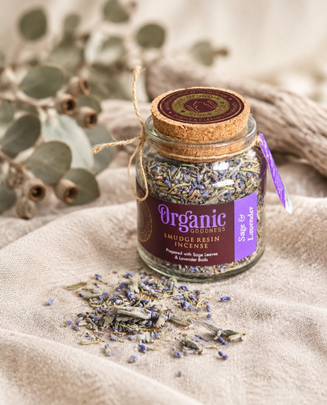 Sage & Lavender Resin - Organic Goodness