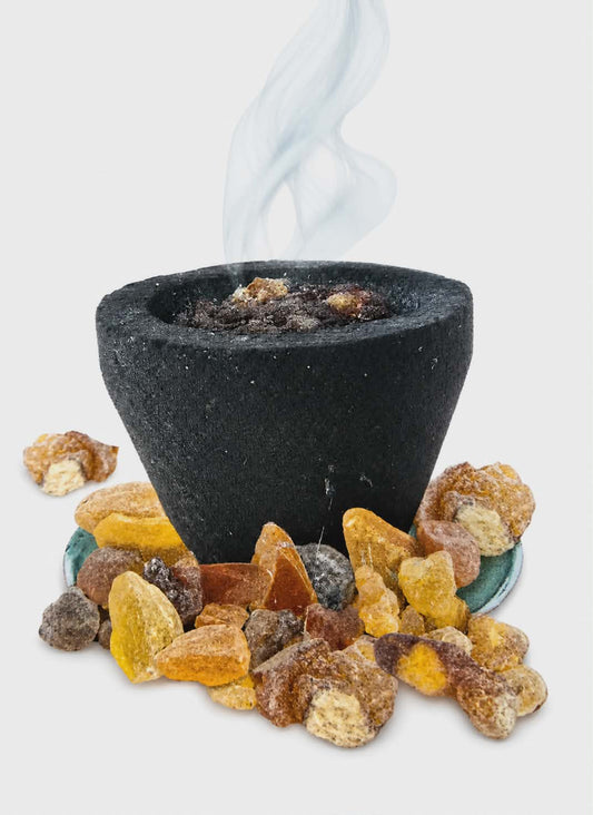 Resin Cups with either dragons blood or Frankincense