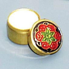 Packaged Solid Perfume in Brass Jar- Jasmine