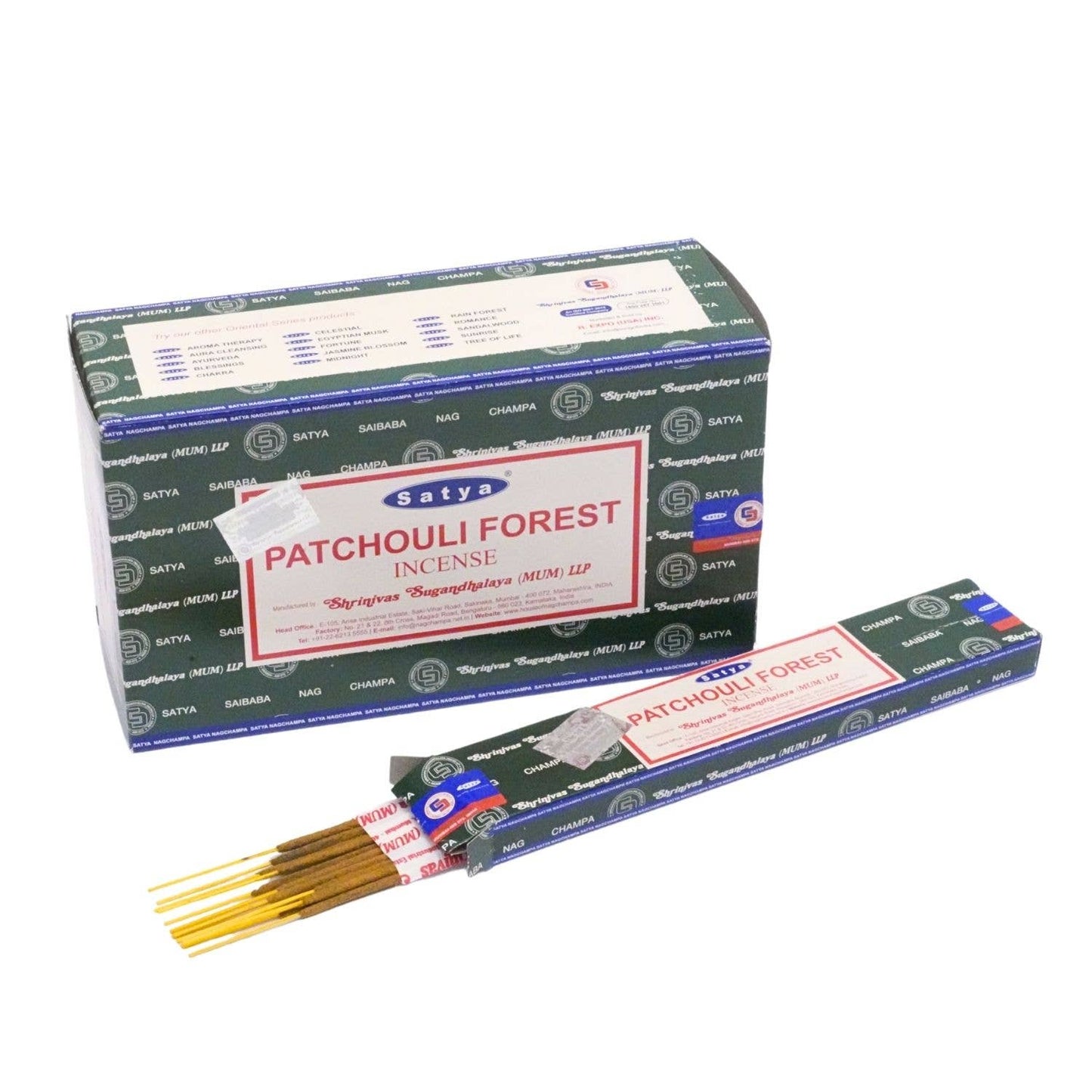 Satya Incense - Patchouli Forest
