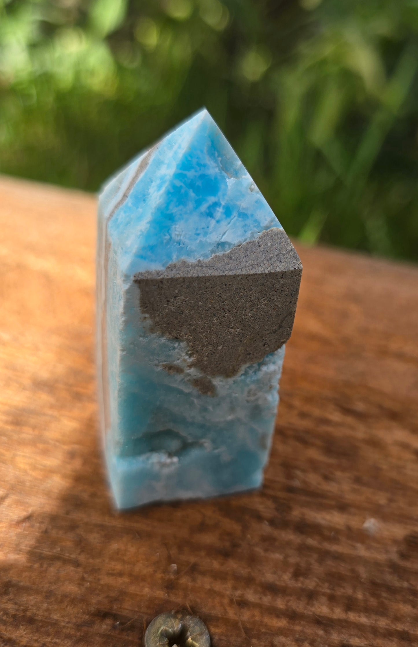 Blue Aragonite Tower