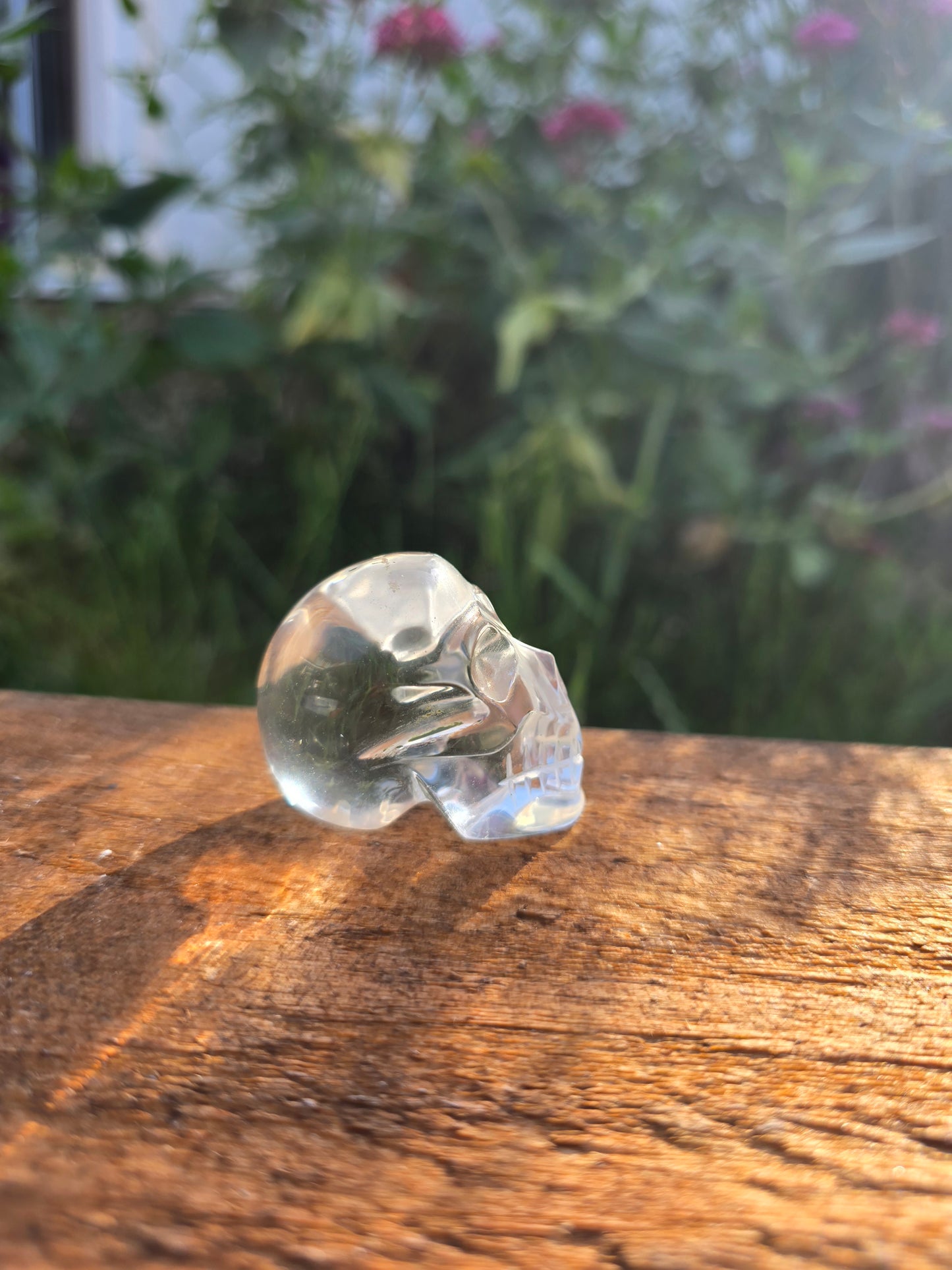 Clear Quartz Skull