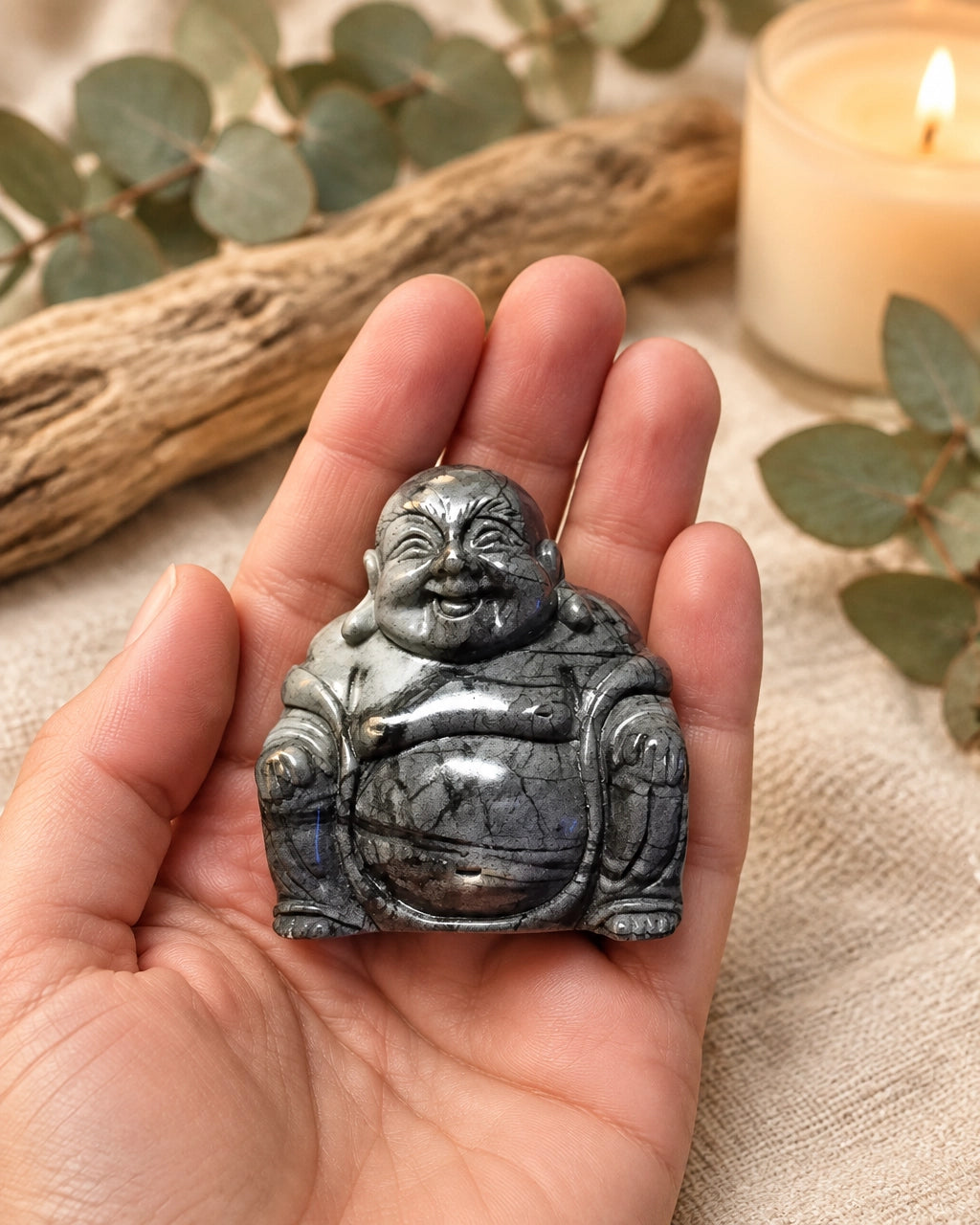 Picasso Jasper Laughing Buddha