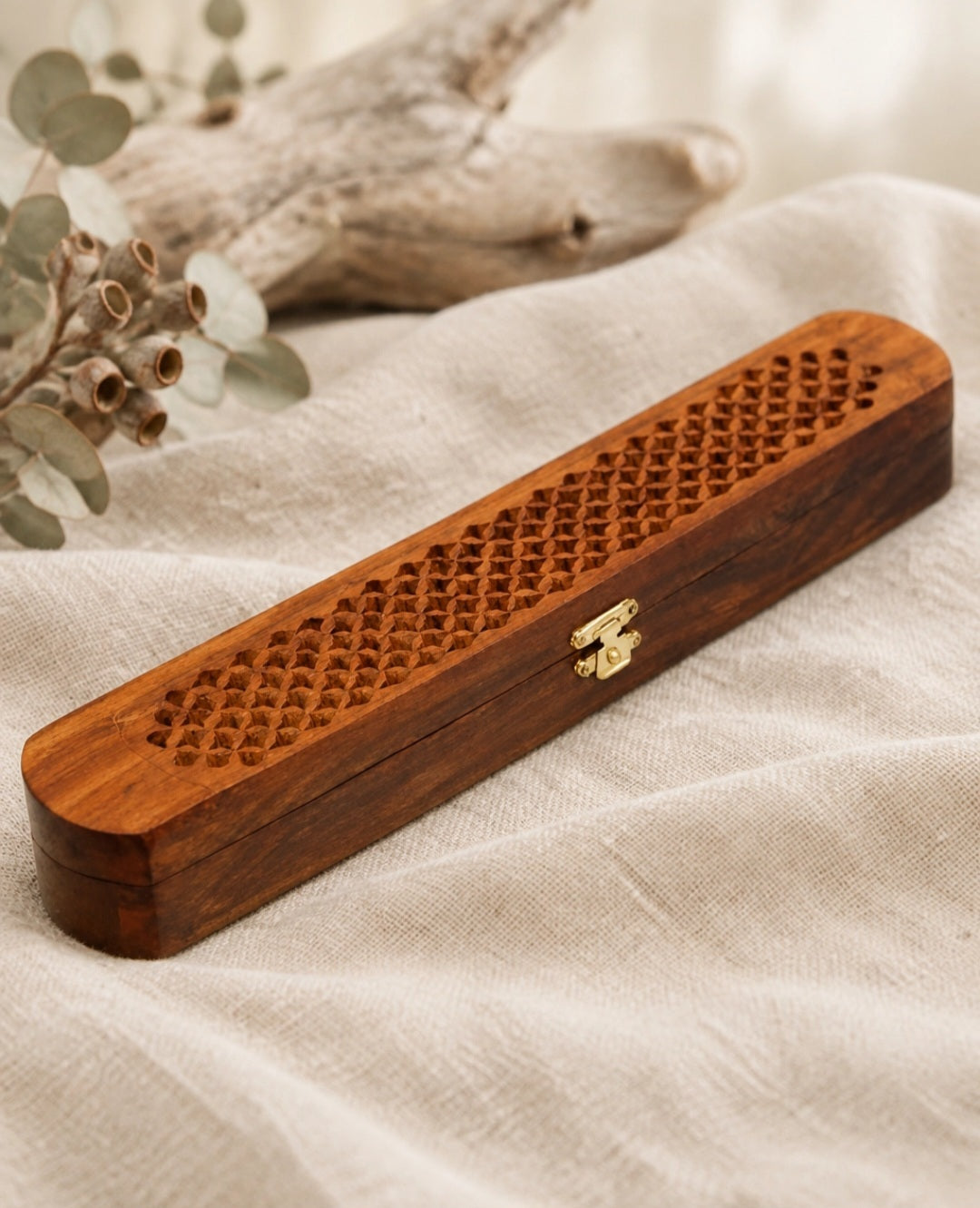 Incense Burner Box with net filigree