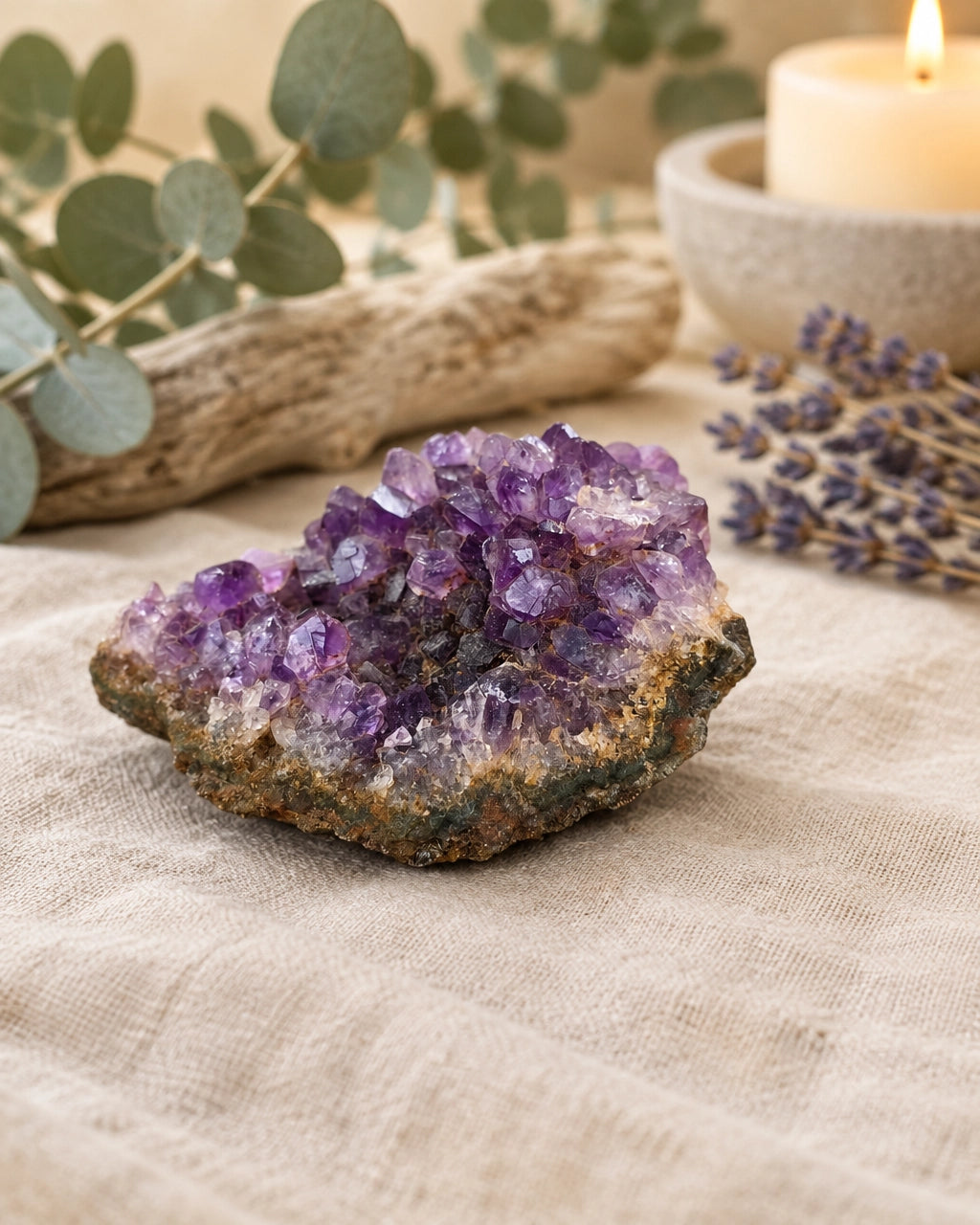 Rough Amethyst Cluster