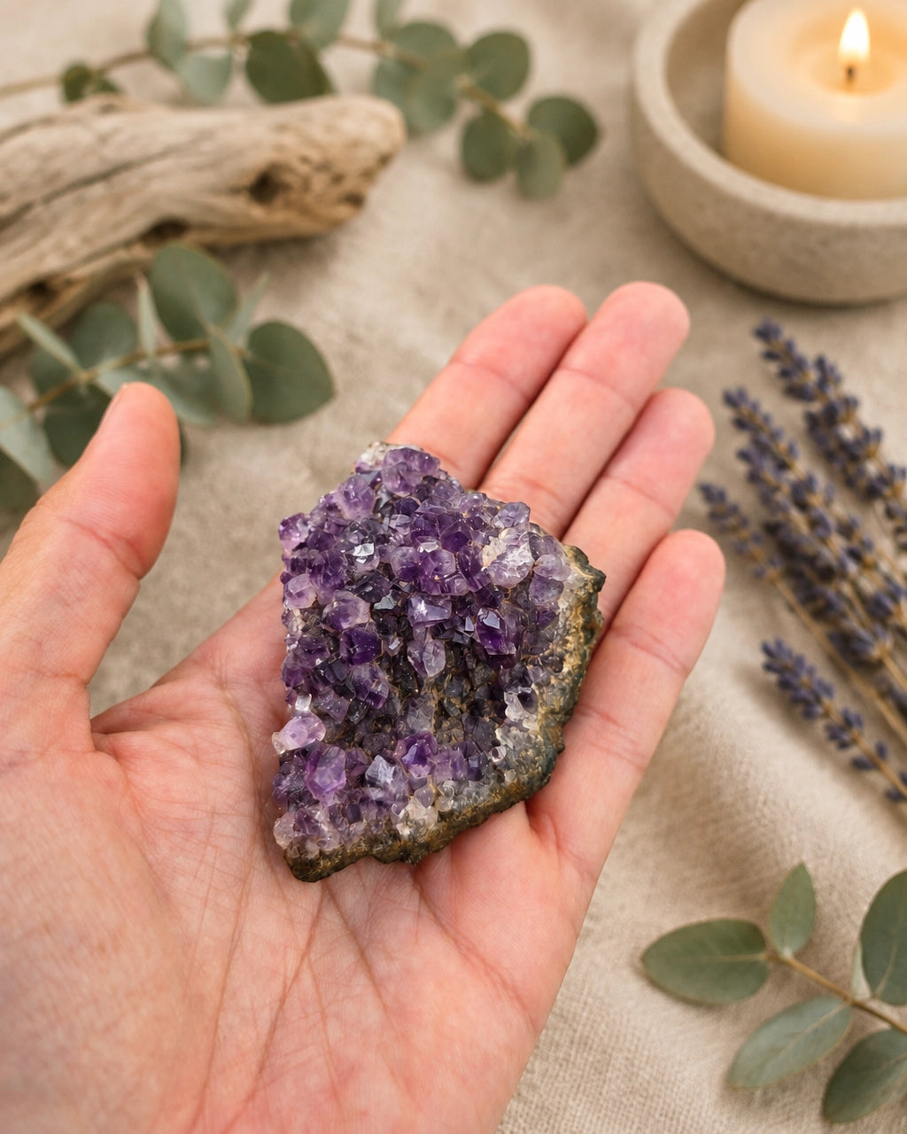Rough Amethyst Cluster