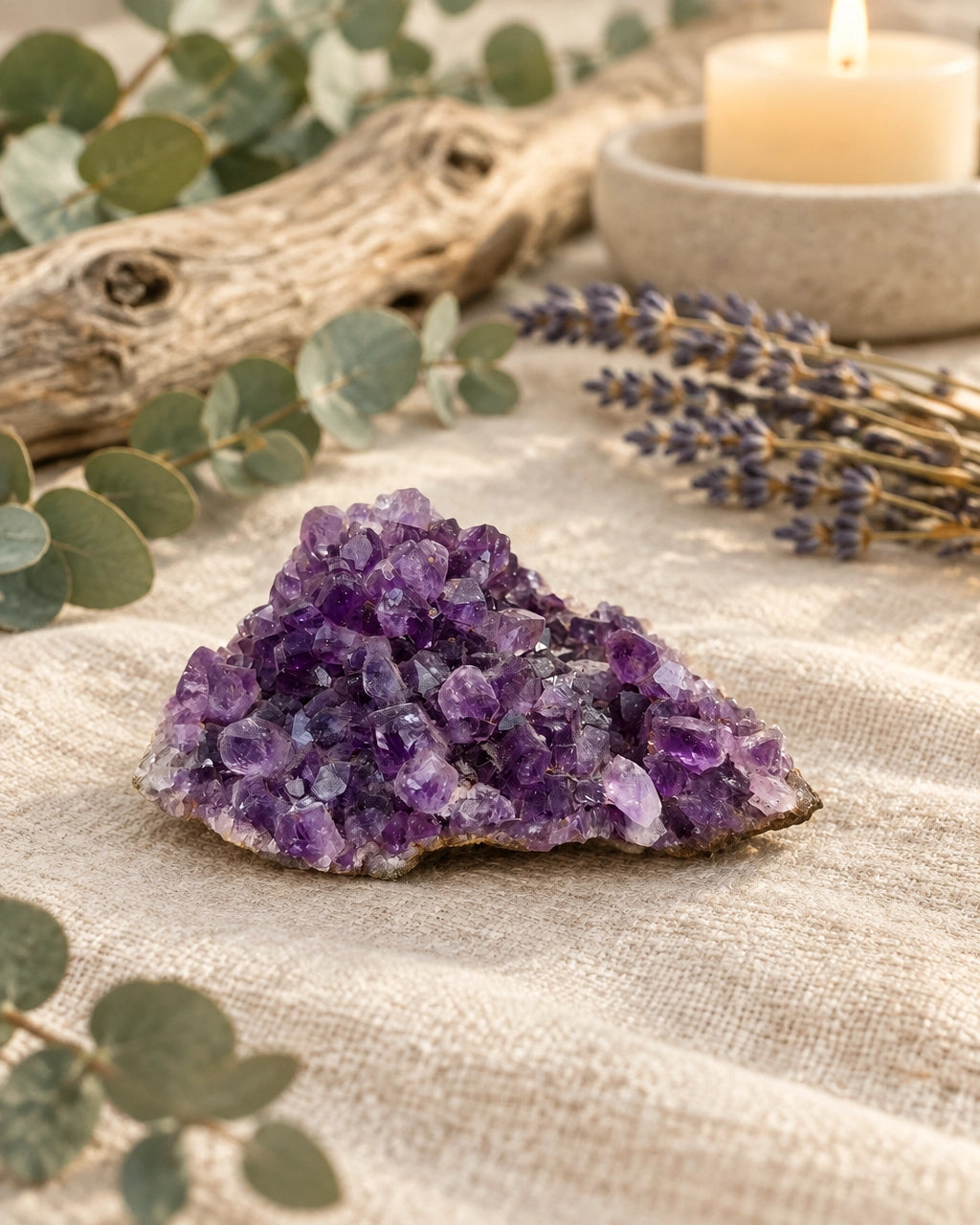 Rough Amethyst Cluster