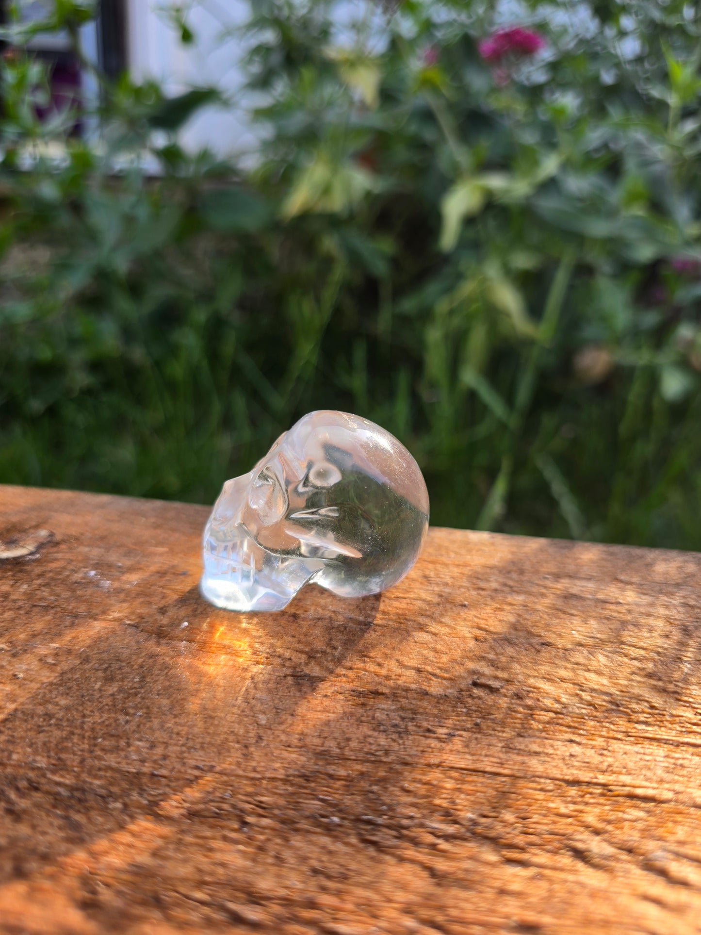 Clear Quartz Skull