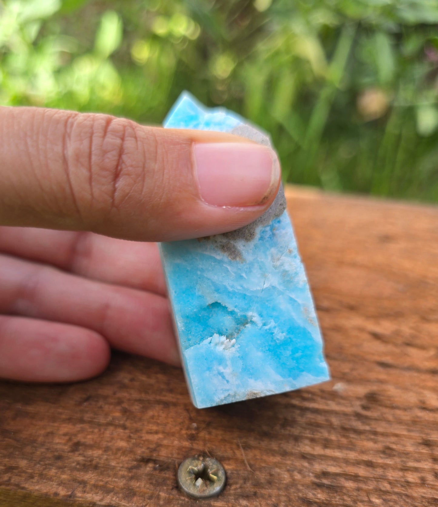 Blue Aragonite Tower